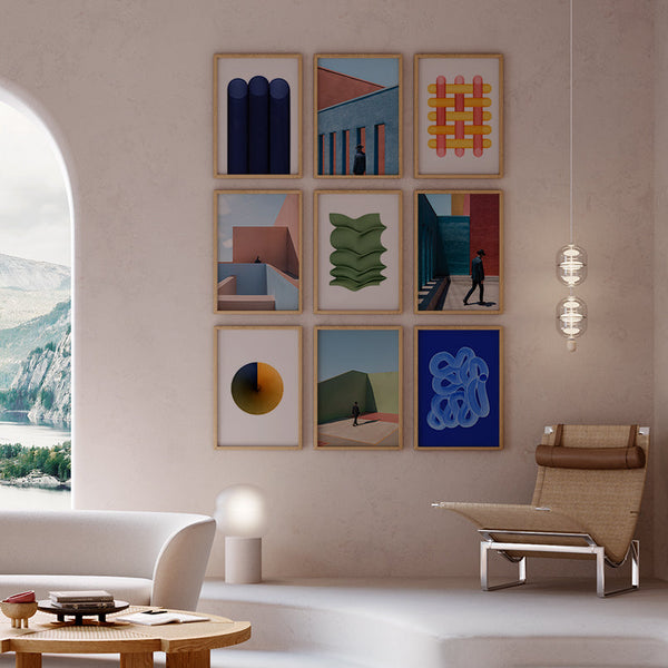 Lámina Every Wall is a Door de Paper Collective
