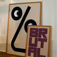 Lámina Brutal de Paper Collective