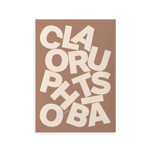Lámina Claustrophobia de Paper Collective