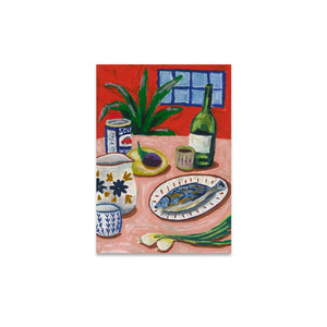 Lámina Composition with Fish de Paper Collective