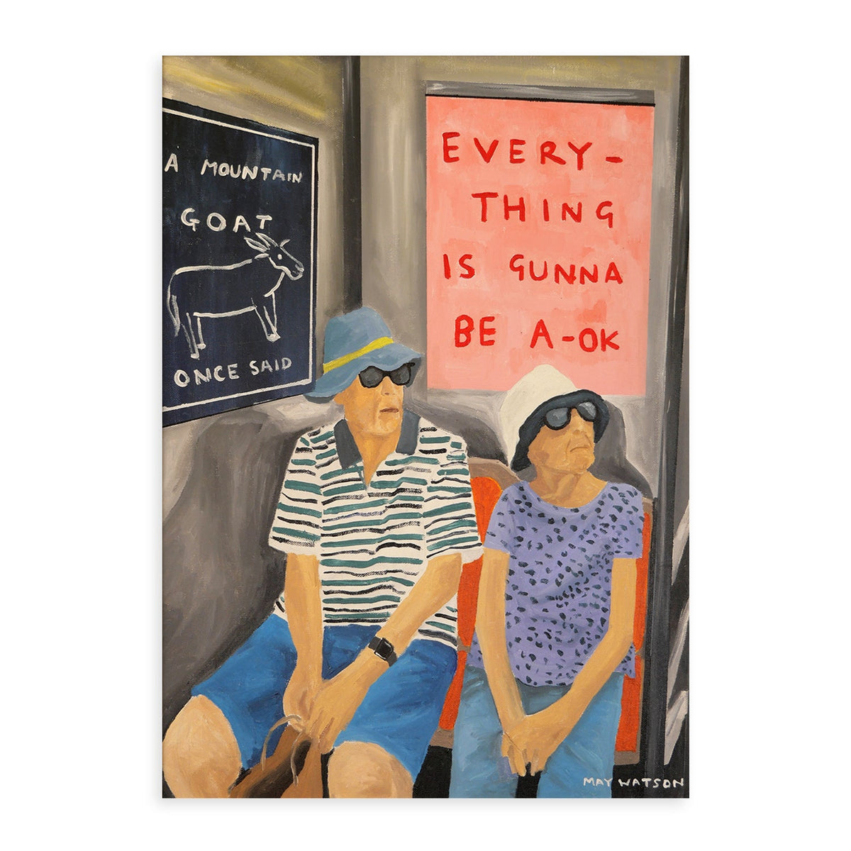 Lámina Everything Is Gunna Be OK de Paper Collective