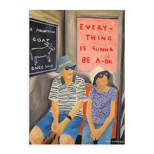 Lámina Everything Is Gunna Be OK de Paper Collective