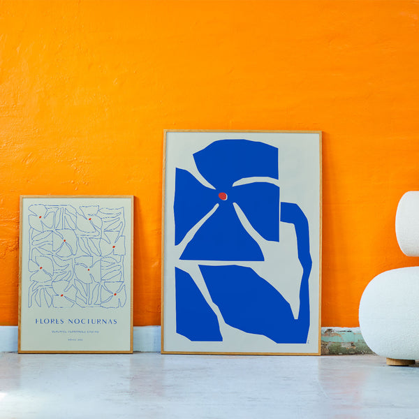 Lámina Flores Nocturnas Poster No. 01 de Paper Collective