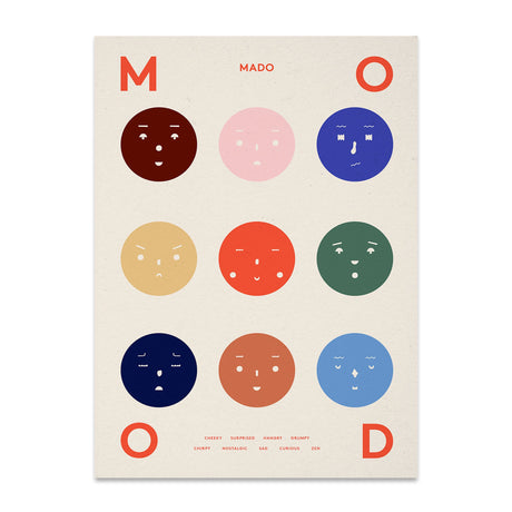 Lámina Nine Moods de Paper Collective