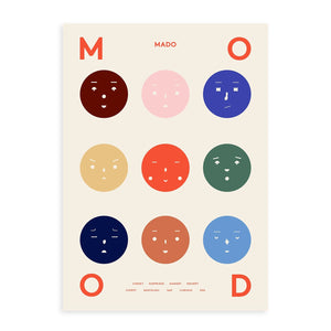 Lámina Nine Moods de Paper Collective