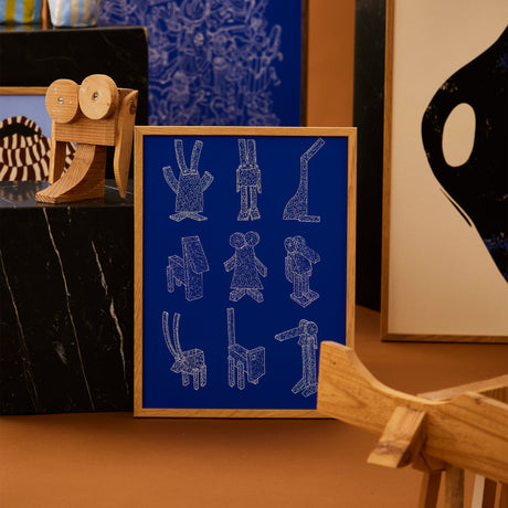 Lámina Offcut Animals de Paper Collective