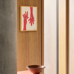 Lámina Hamsa Hands de Paper Collective
