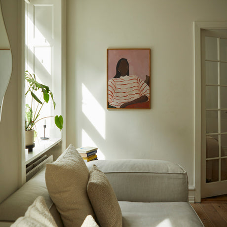 Lámina Red Stripes de Paper Collective