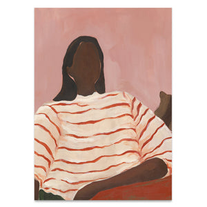 Lámina Red Stripes de Paper Collective