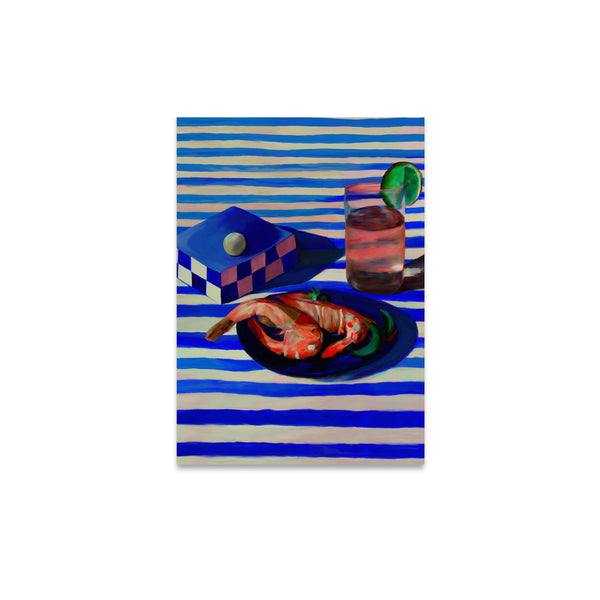 Lámina Shrimp Stripes de Paper Collective