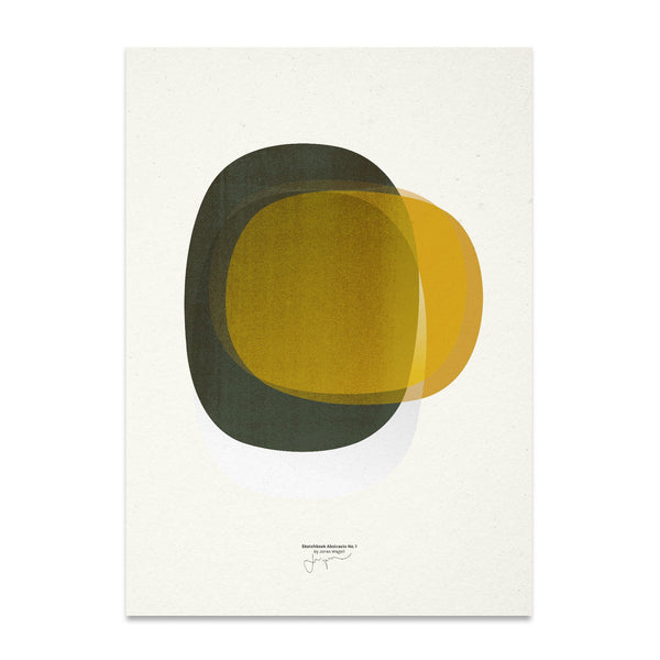 Lámina Sketchbook Abstracts de Paper Collective