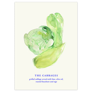 Lámina The Cabbages de Paper Collective
