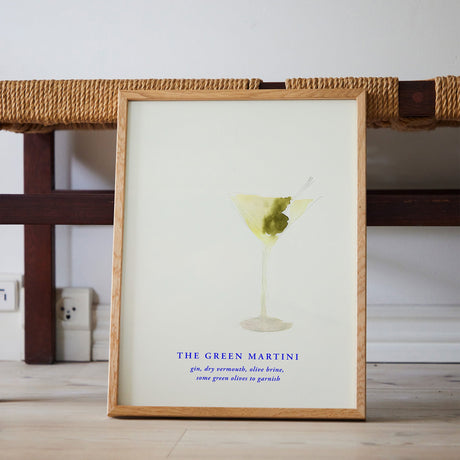 Lámina The Green Martini de Paper Collective