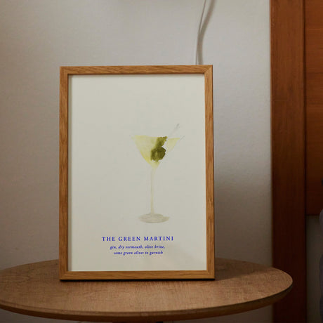Lámina The Green Martini de Paper Collective