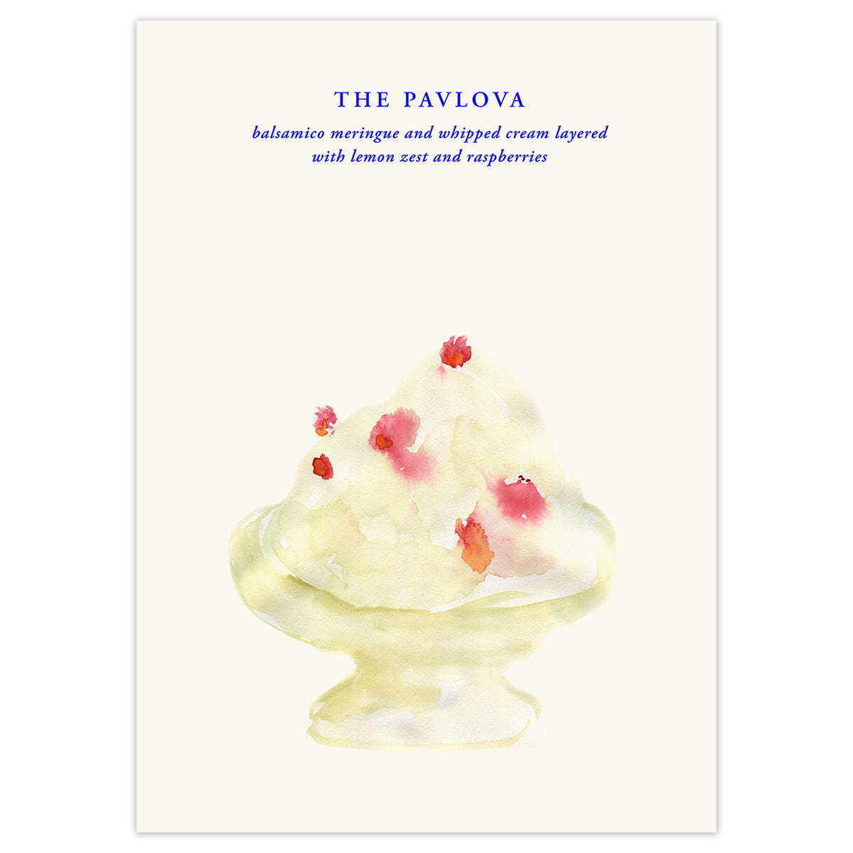Lámina The Pavlova de Paper Collective