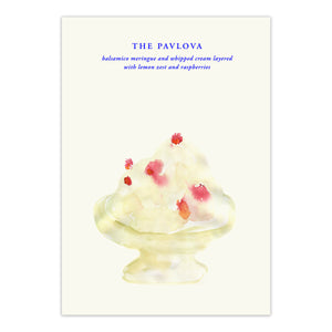 Lámina The Pavlova de Paper Collective