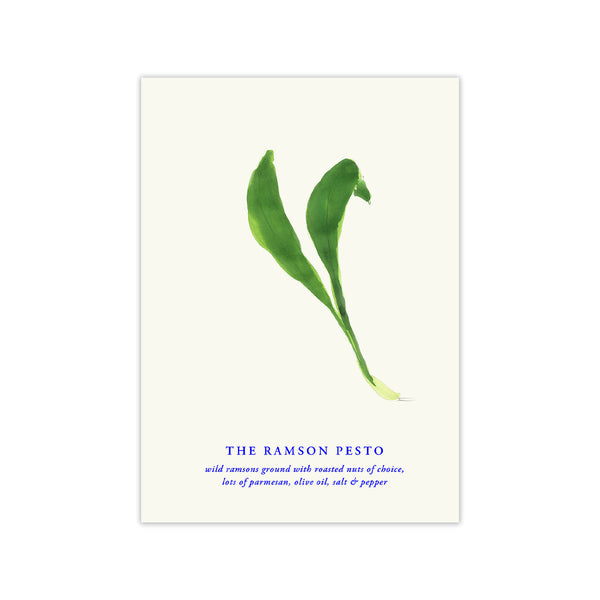 Lámina The Ramson Pesto de Paper Collective
