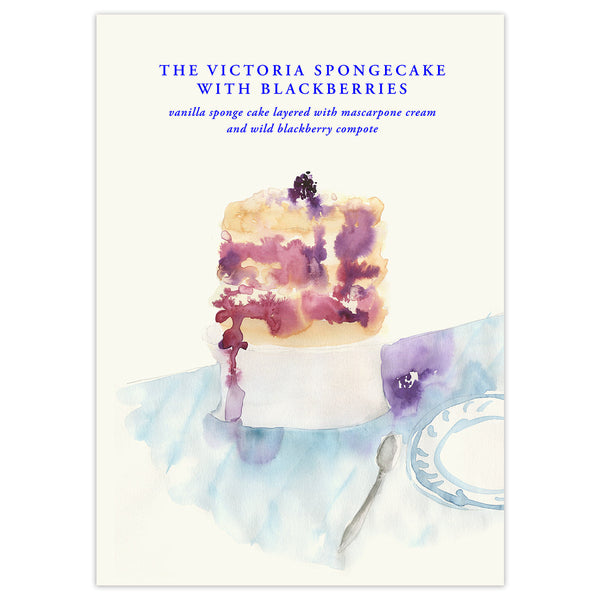 Lámina The Victoria Spongecake de Paper Collective