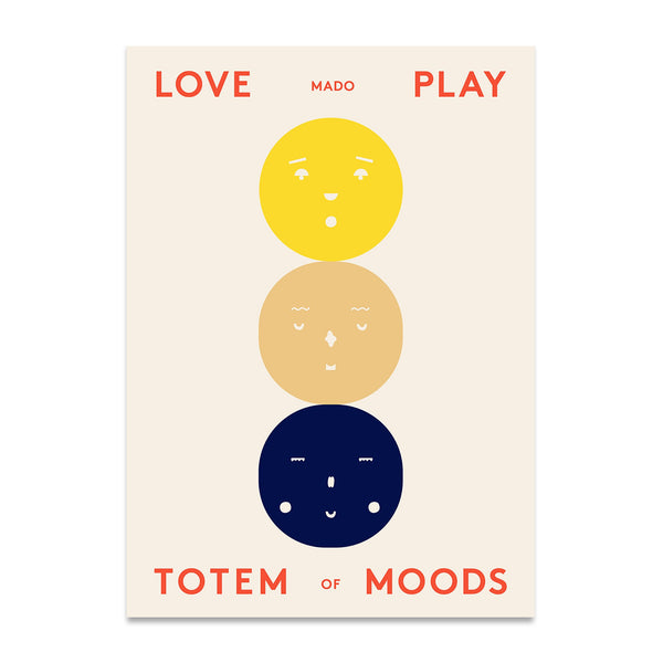 Lámina Totem of Moods de Paper Collective