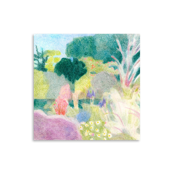Lámina Un Jardin à Kergoët de Paper Collective