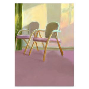 Lámina Waiting Room de Paper Collective