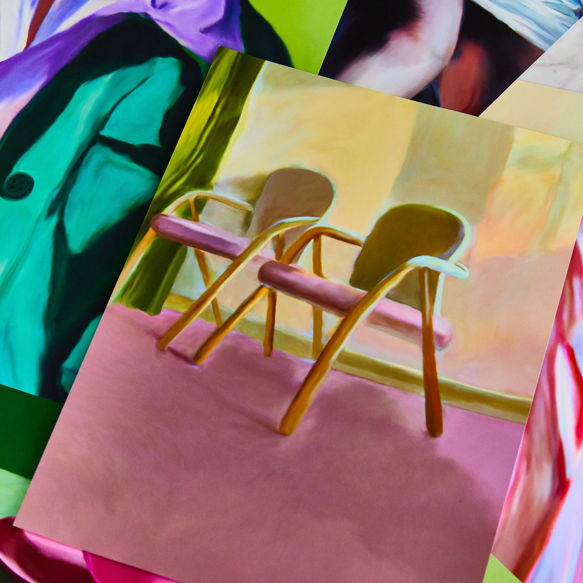 Lámina Waiting Room de Paper Collective