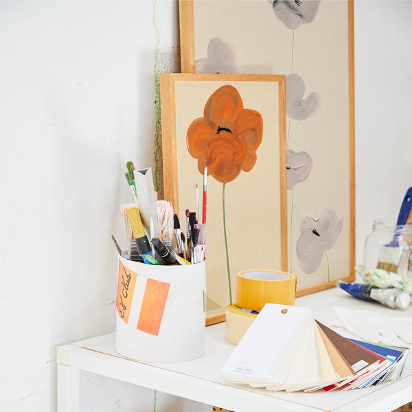 Lámina White Vallmo de Paper Collective