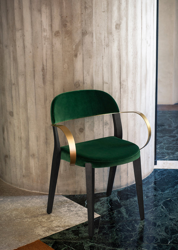 Silla de comedor con brazos Minima 949/PII