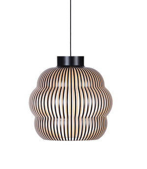 Lámpara colgante Kumulo 5200 · Laminado negro