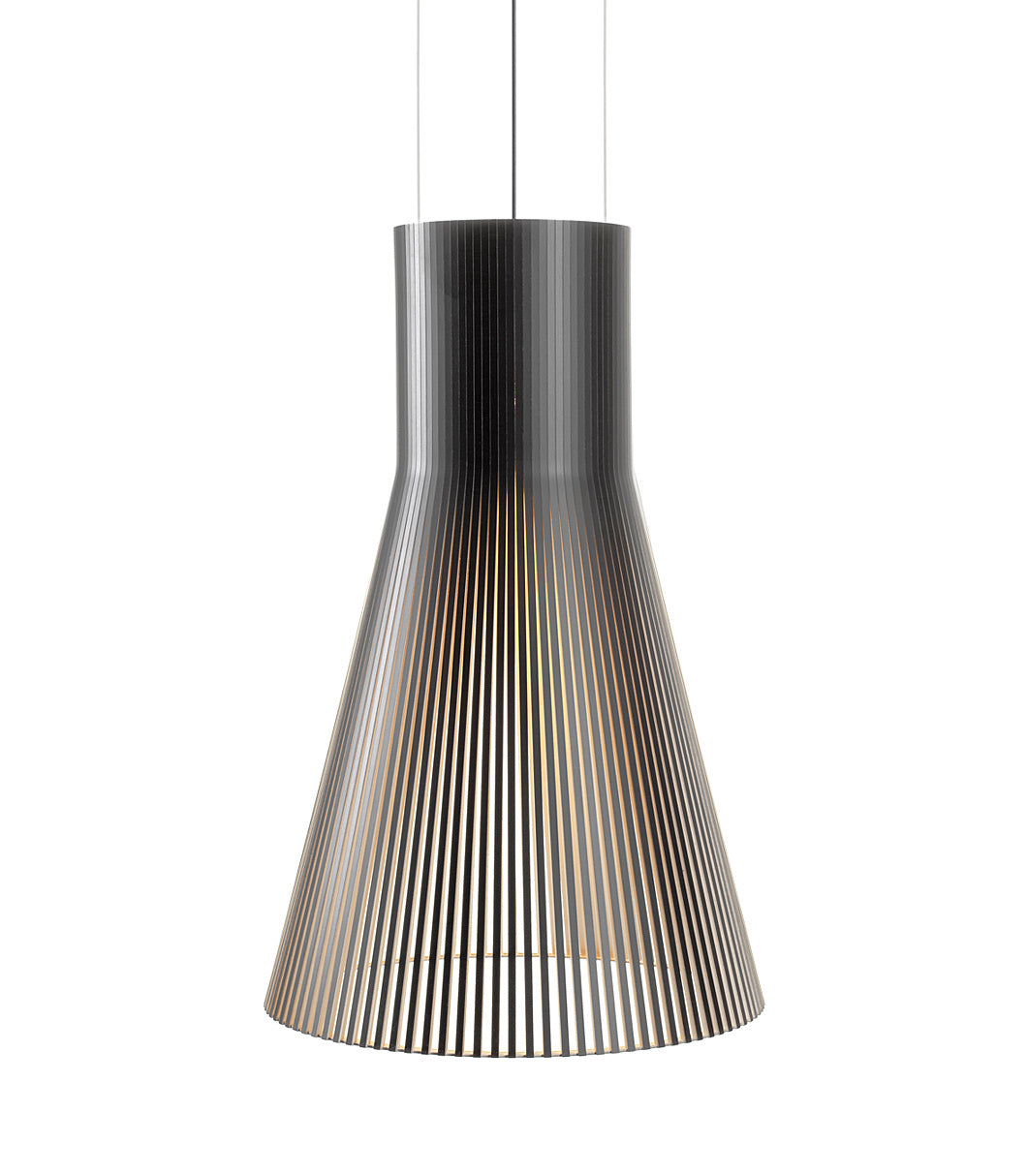 Lámpara colgante Magnum 4202 · Laminado negro
