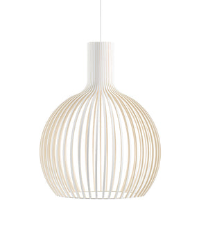 Lámpara colgante Octo 4240 · Laminado blanco
