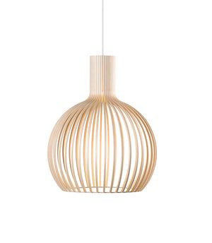 Lámpara colgante Octo Small 4241 · Abedul natural