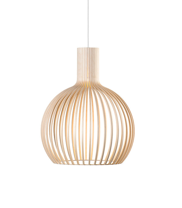 Lámpara colgante Octo Small 4241 · Abedul natural