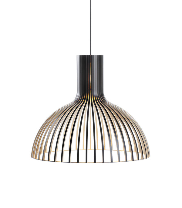Lámpara colgante Victo 4250 · Laminado negro