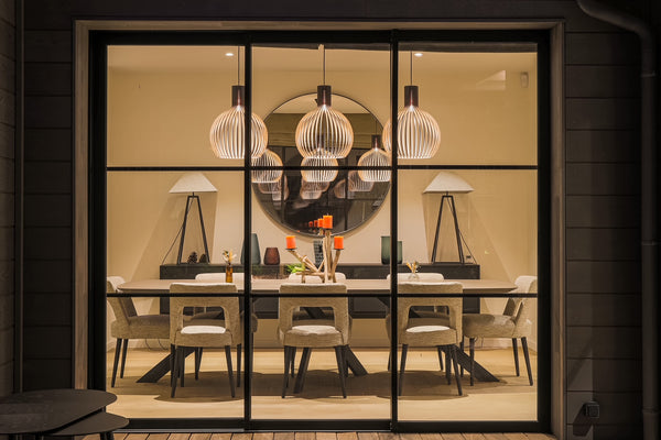 Lámpara colgante Octo Small 4241 de Secto Design en un interior