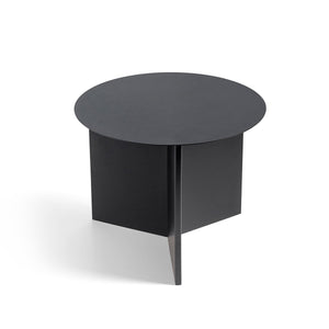 Mesa auxiliar Slit Table Round · HAY · Black / Ø 45 x H 35.5 cm