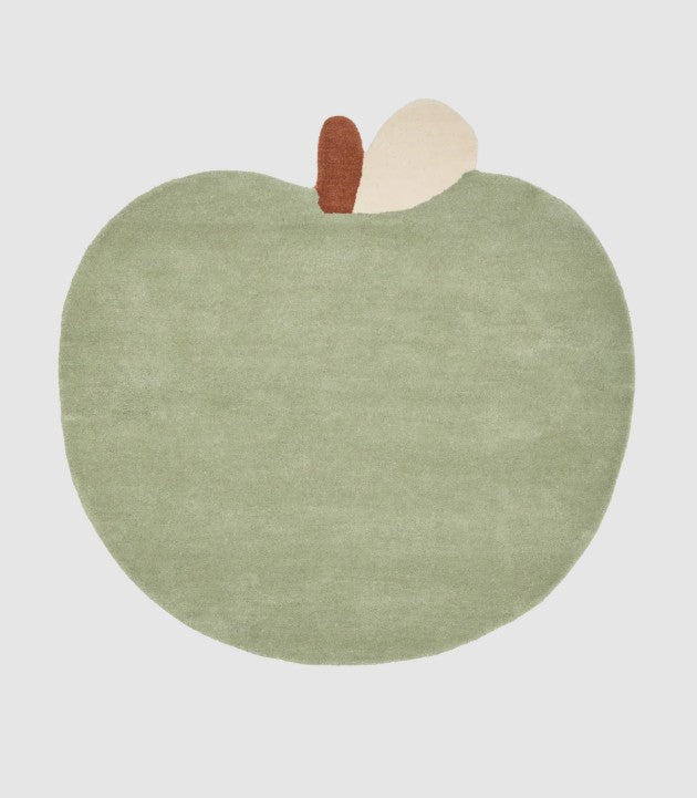 Apple Tufted Rug Tea Green