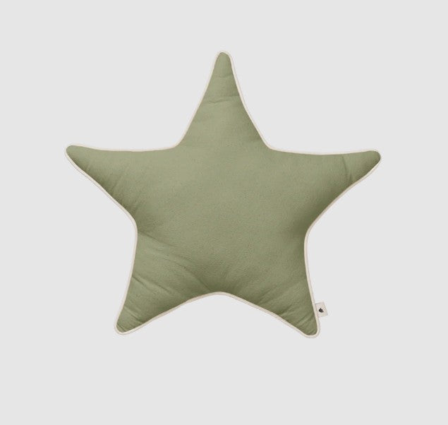 Star Cushion Tea Green