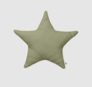 Star Cushion Tea Green