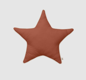 Star Cushion Brown Clay