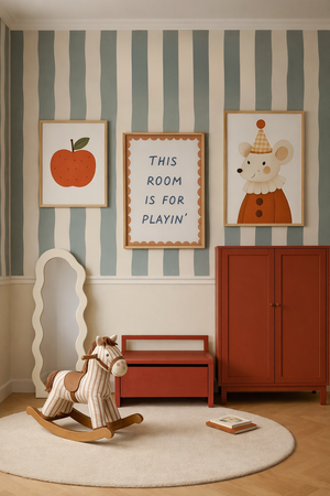 Little Architect Storage Bench Poppy Red