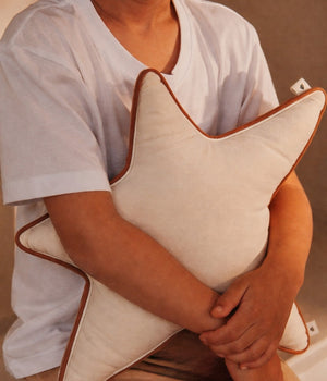 Star Cushion Undyed