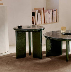 Deya Side Table Dark Green