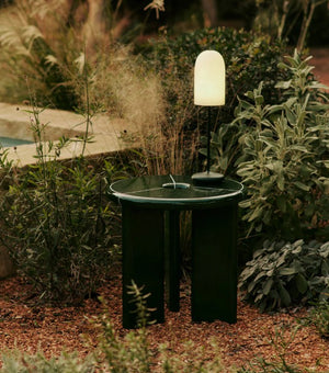 Deya Side Table Dark Green