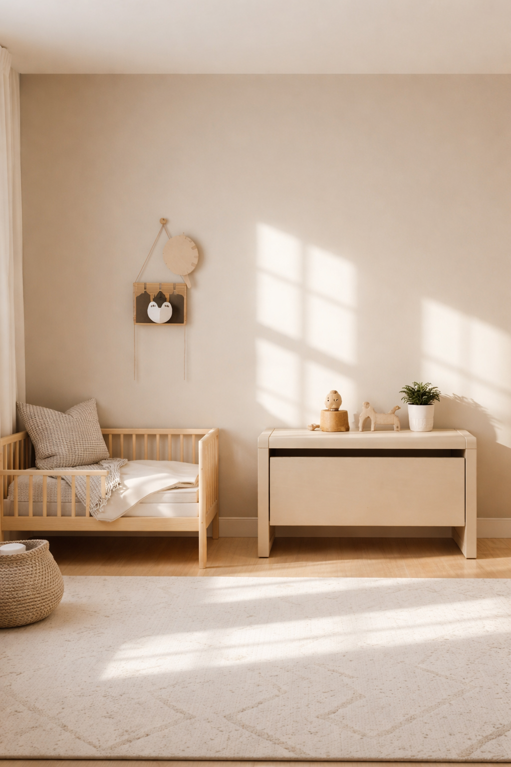 Little Architect Storage Bench Cashmere