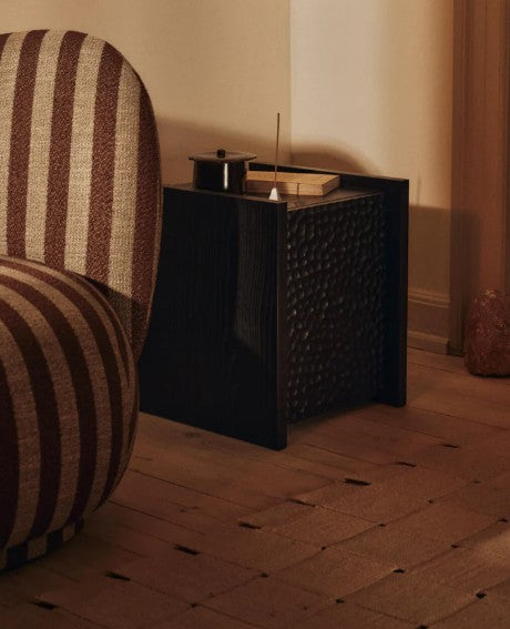 Scarni Side Table Dark Stained Ash