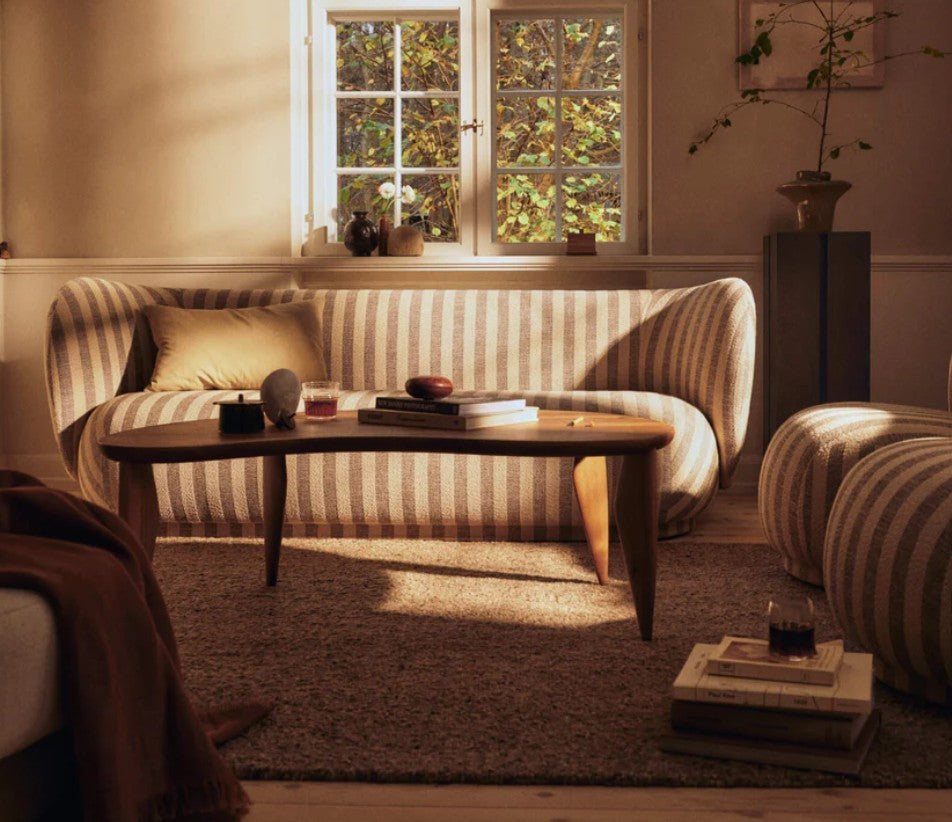 Rico Sofa 3-seater - Louisiana Sand/Off-White