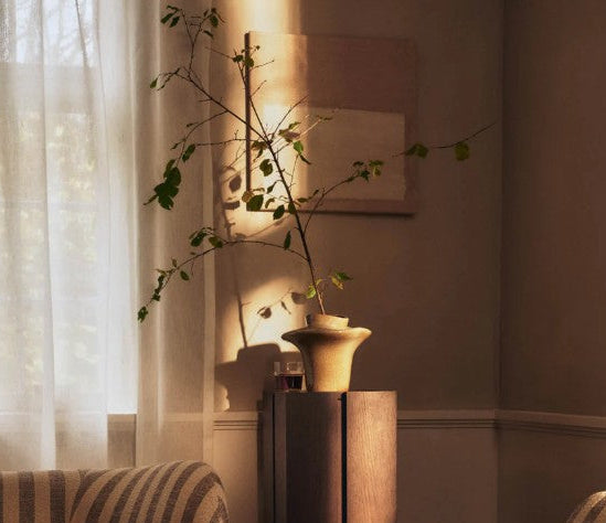 Evio Vase - Small Elm Green