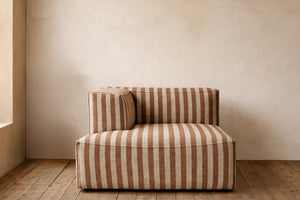 Catena Sofa Chaise Longue Left L600 - Louisiana Sand/Chocolate