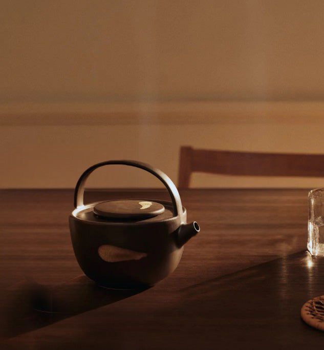 Koyo Teapot Dark Brown/Buff